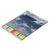 Carnet de cabanes de bain colorées (Côté gauche)