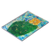 Carnet de cactus à fleur (Côté gauche)