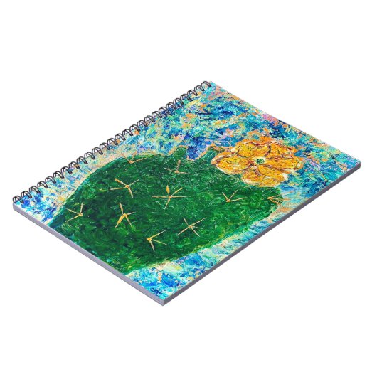 Carnet de cactus à fleur (Côté gauche)