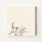 Carnet de Cadeaux de Mariage | Blanc Antique (Dos)