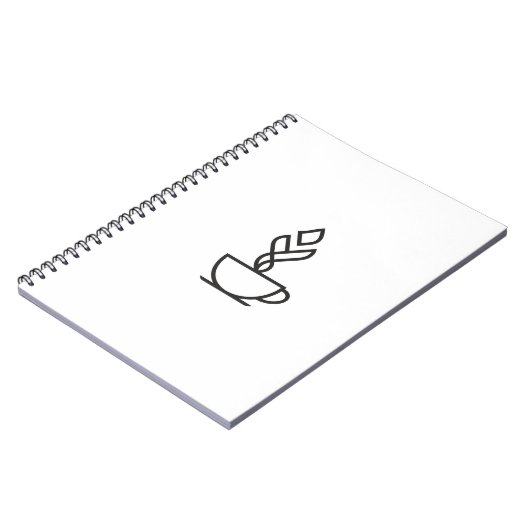 Carnet de Café Géométrique Minimaliste (Côté gauche)