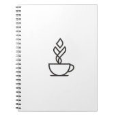 Carnet de Café Géométrique Minimaliste (Devant)