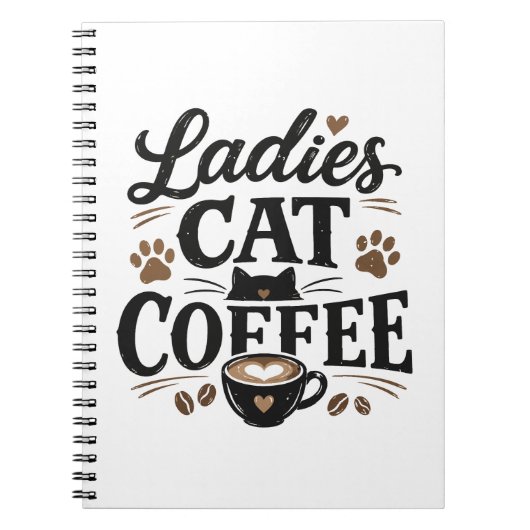 Carnet de café pour dames – Journal pour amoureux  (Devant)