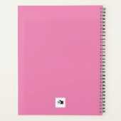 Carnet de calendrier planificateur Papillon (Dos)