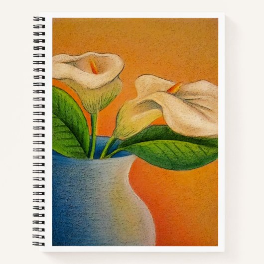 Carnet de Calla Lilies (Devant)