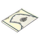 Carnet de calligraphie de faucon de damassé de (Côté gauche)