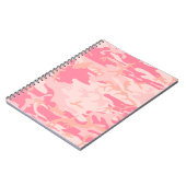 CARNET de camouflage rose clair (Côté gauche)