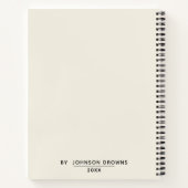 carnet de camping (Dos)