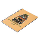 Carnet de camping aventure capybara tout-terrain C (Côté gauche)