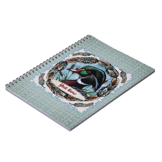 Carnet de canard à bois (Côté gauche)