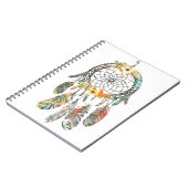 Carnet de capture de rêve floral aquarelle (Côté gauche)