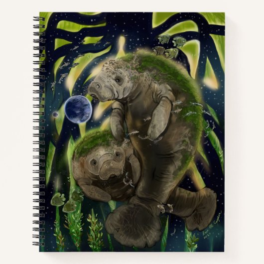 Carnet de carnet de croquis Fragile Balance Manat (Devant)