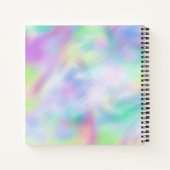 Carnet de carnet de croquis Monogramme Abstrait (Dos)