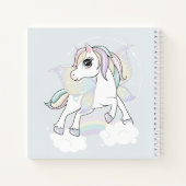 Carnet de carnet de croquis Unicorn (Dos)