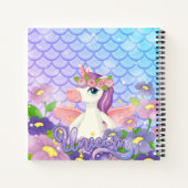 Carnet de carnet de croquis Unicorn (Dos)
