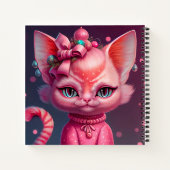 Carnet de carnet de notes de chats Animé (Dos)