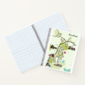 Carnet de carte Brantham avec pages marquées carré (Intérieur)