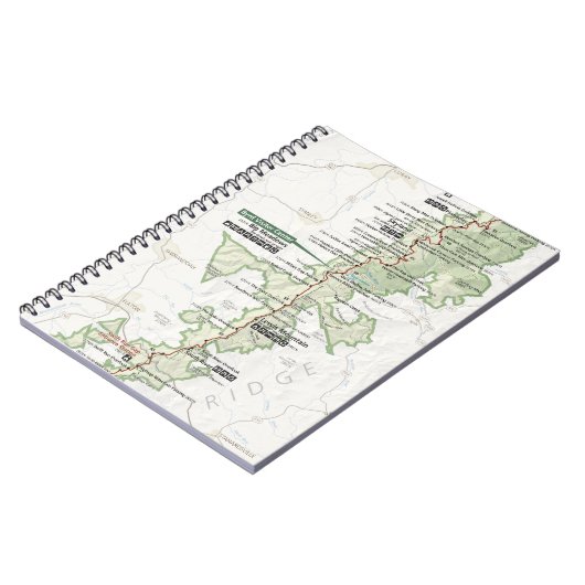 Carnet de carte de Shenandoah (Côté gauche)