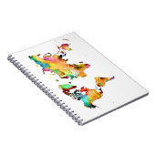 carnet de carte du monde (Côté Droit)
