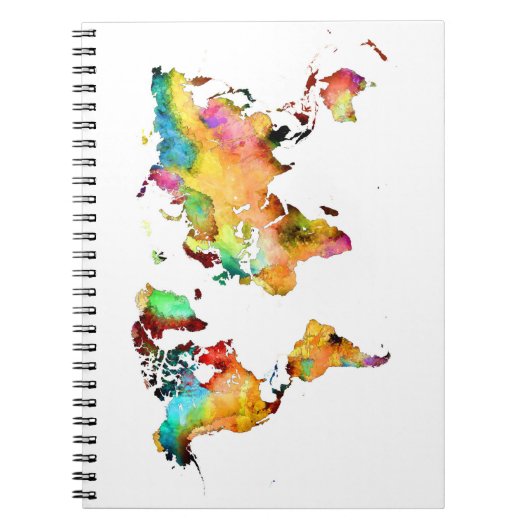 carnet de carte du monde (Devant)