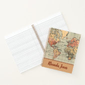 Carnet de carte du monde antique (Intérieur)