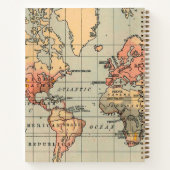 Carnet de carte du monde antique (Dos)