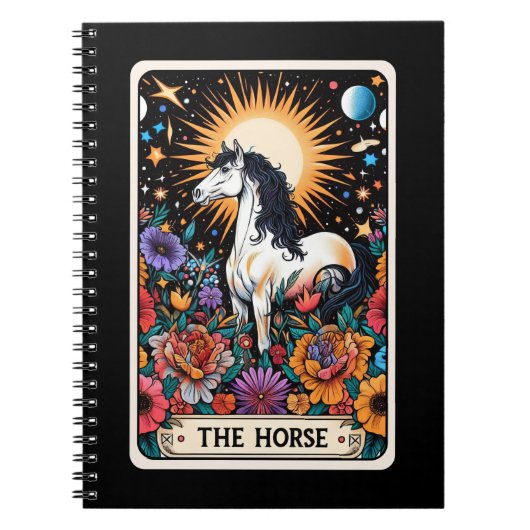 Carnet de carte Tarot Spirit Horse (Devant)