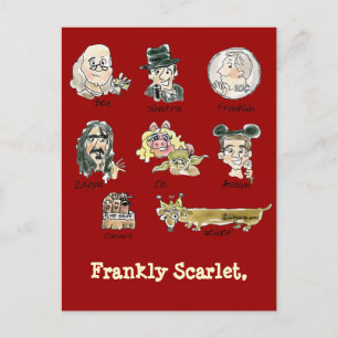 Carnet de Cartons Franchement Scarlet Funny Cartes