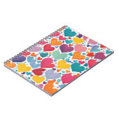 Carnet de célébration cardiaque - Amour coloré (Côté gauche)