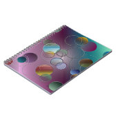 carnet de cercles flottants 3D (Côté gauche)