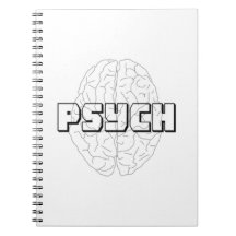 Carnet de cerveau de psychologie