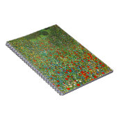 Carnet de champ de pavot de Gustav Klimt (Côté Droit)