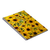 Carnet de champ de tournesols (Côté Droit)