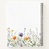Carnet de champ fleur sauvage (Dos)
