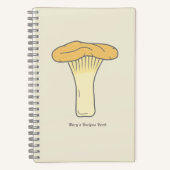 Carnet de champignons Chanterelle Botanique (Recto)