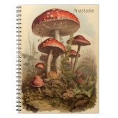 Carnet de champignons Cottagecore (Devant)