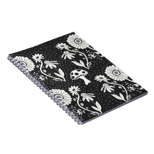 Carnet de champignons trippy (Côté Droit)