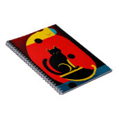 Carnet de chat Abstrait moderne (Côté Droit)