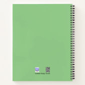 Carnet de chat blanc gris mou (Dos)