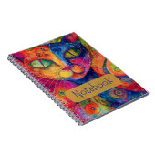 Carnet de chat coloré (Côté Droit)