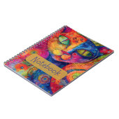 Carnet de chat coloré (Côté gauche)