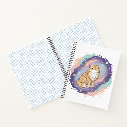 Carnet de chat cosmique Zodiac (Intérieur)