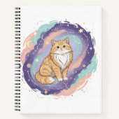 Carnet de chat cosmique Zodiac (Devant)