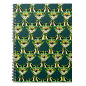 Carnet de chat de dessin fluorescent (Devant)