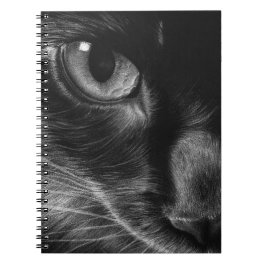 Carnet de chat noir (Devant)