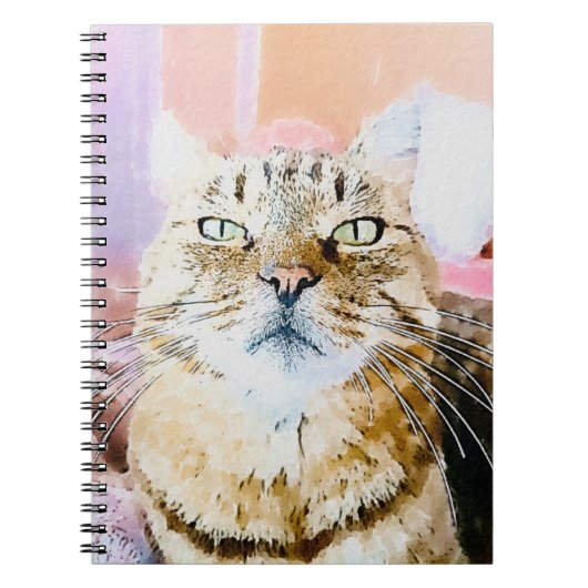 Carnet de chat - Objet pour les notes, les idées e (Devant)