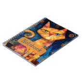 Carnet de chat orange (Côté gauche)