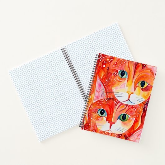 Carnet de chatons Abstraits (Intérieur)