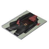 Carnet de chef de fille personnalisé (Côté gauche)