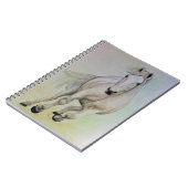 Carnet "de cheval blanc" (Côté gauche)